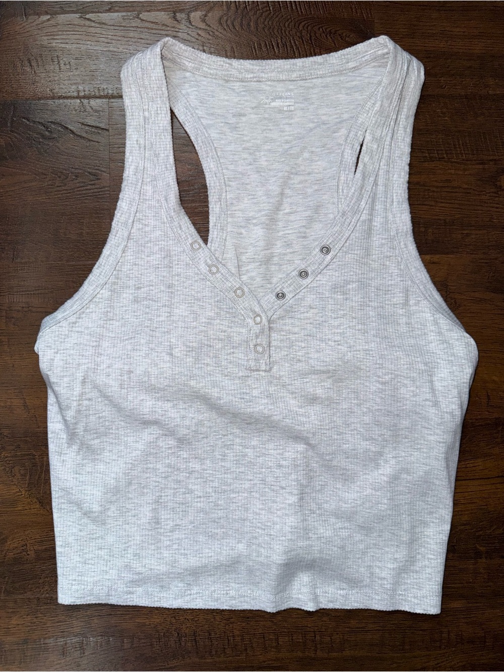 Offline Aerie Thumbs Up Heavyweight Henley Tank Top